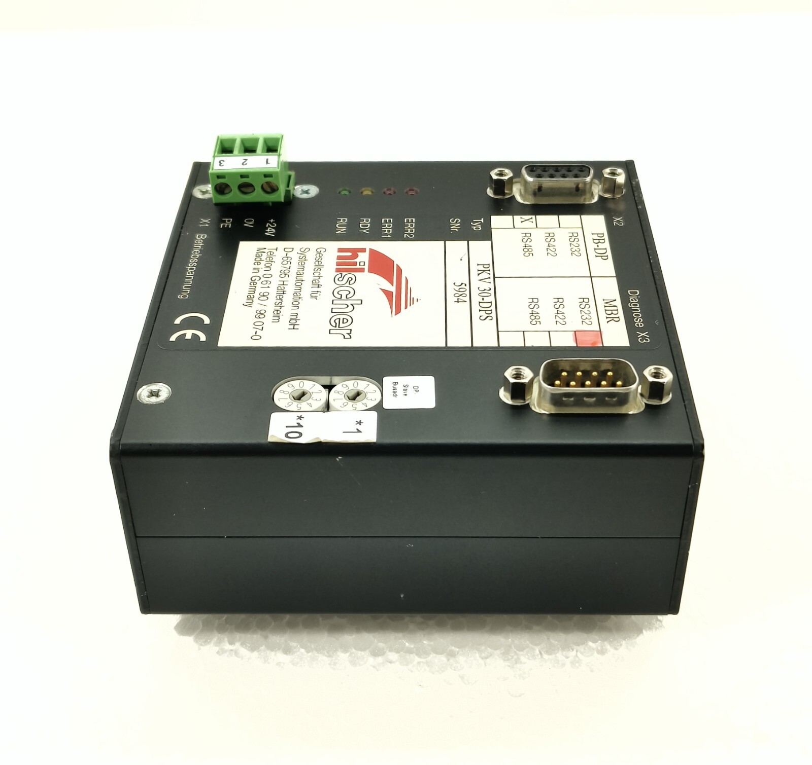 HILSCHER PKV 30-DPS PROTOCOL CONVERTER FOR PROFIBUS-DP SLAVE