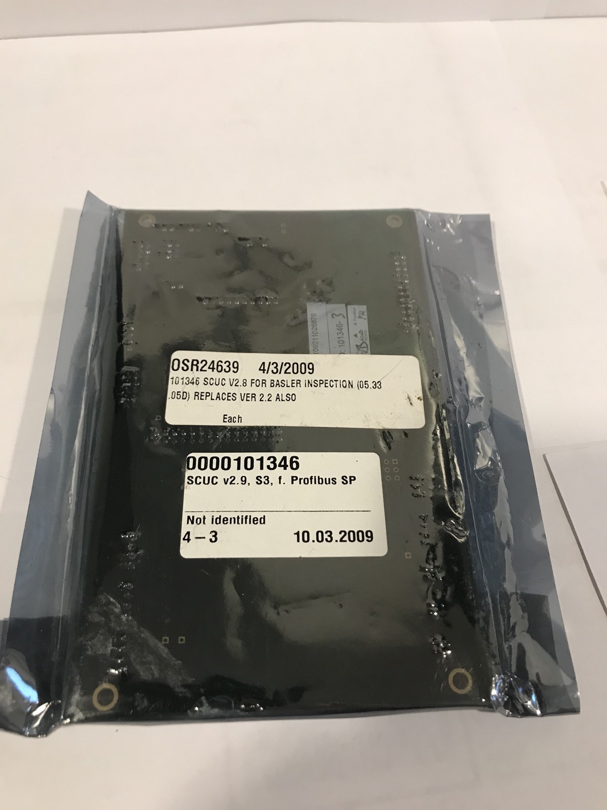BASLER S3 DVD Profibus SP OSR24639 101346 SCUC v2.9 S3