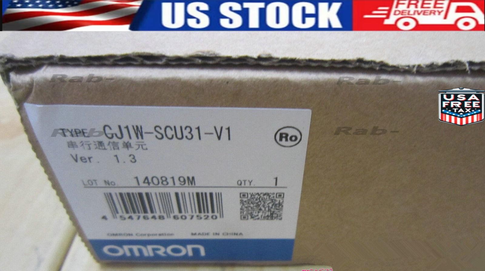 Omron CJ1W-SCU31-V1 PLC Module CJ1WSCU31V1 New In Box US Free TAX