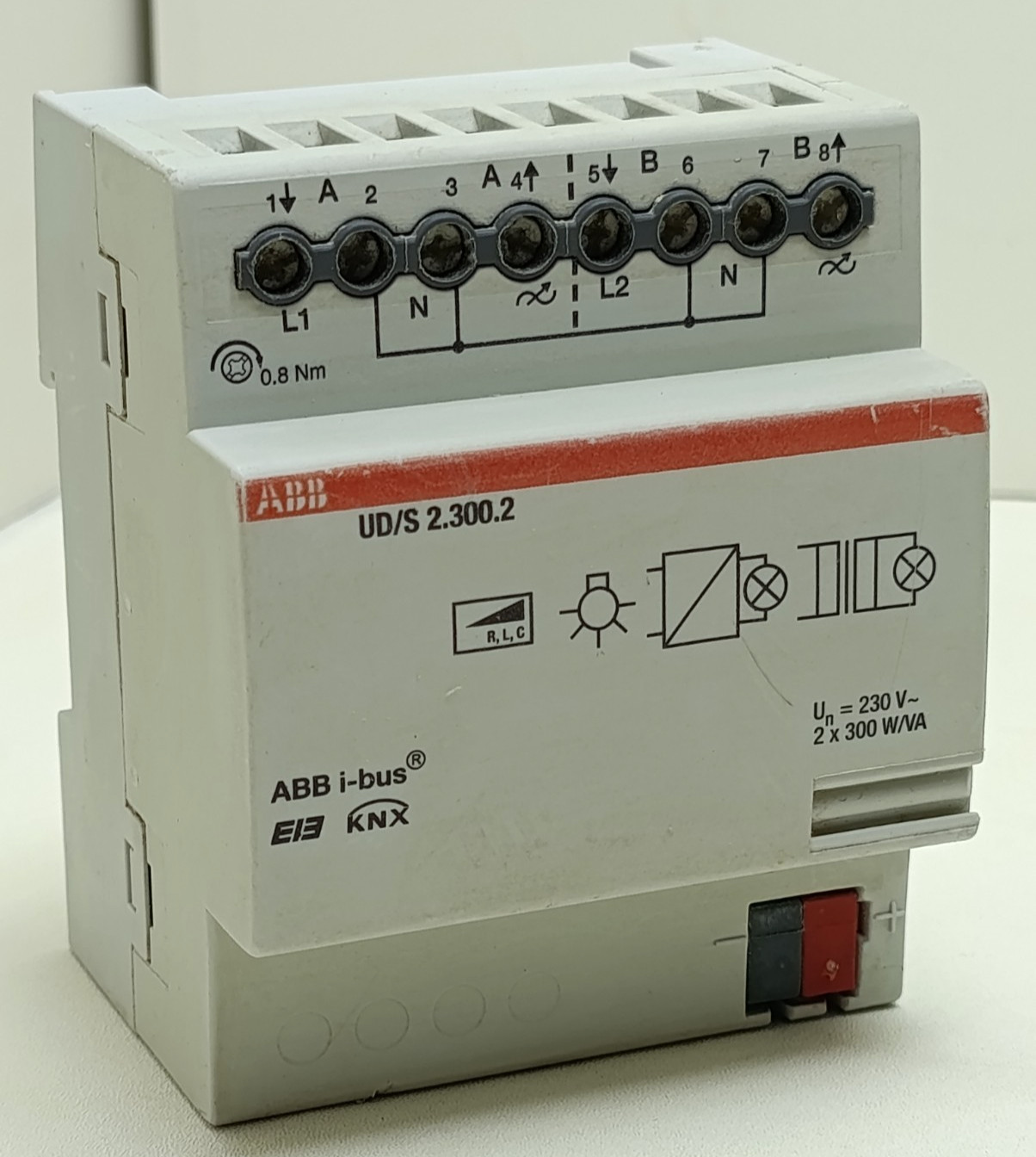 ABB UD/S 2.300.2 i-bus KNX Universal Dimmaktor 2CDG 110 074 R0011 & Tested