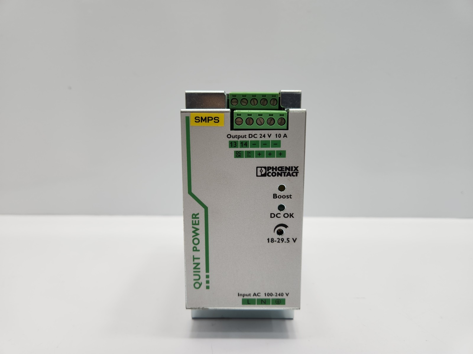 PHOENIX CONTACT QUINT-PS/1AC/24DC/10 POWER SUPPLY 2866763 REV 08