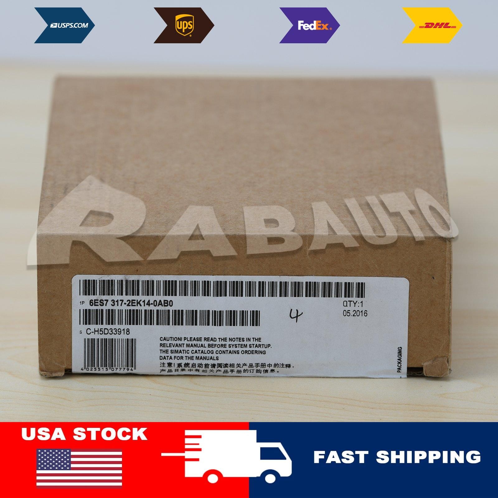 1PC Siemens 6ES7317-2EK14-0AB0 6ES7 317-2EK14-0AB0 New In Box Expedited Shipping