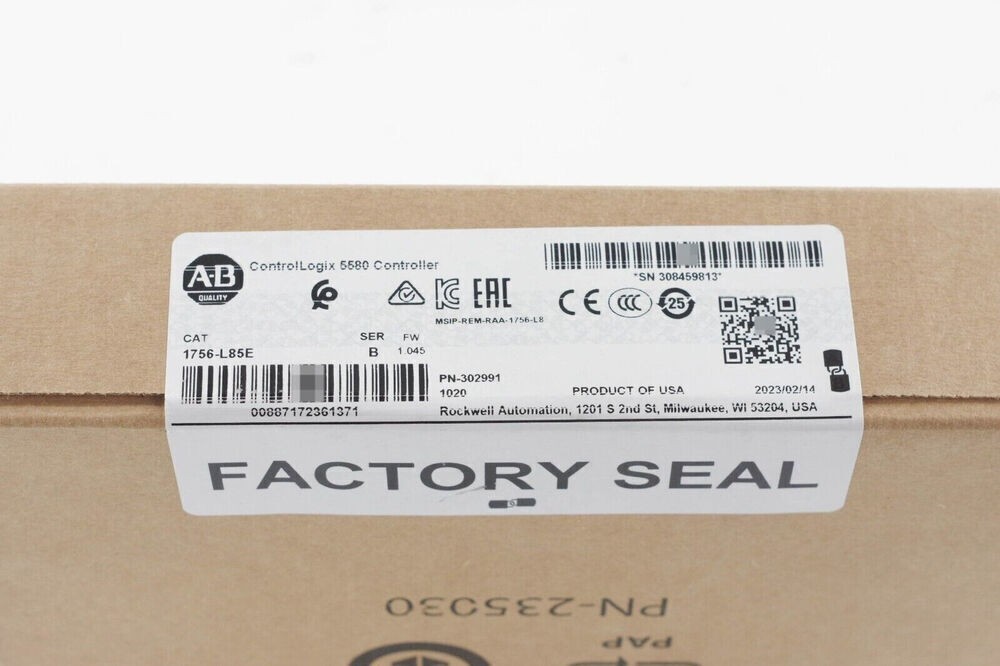 NEW PLC 1756-L85E ControlLogix 5580 Controller AB 1756 L85E Free Shipping