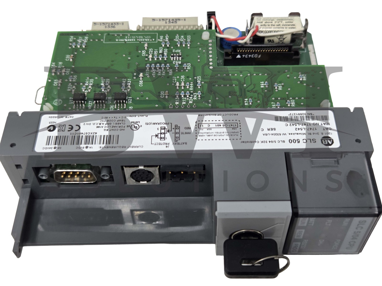 Allen Bradley 1747-L542 /C SLC 500 32K Processor Control Module FW 11 1747L542