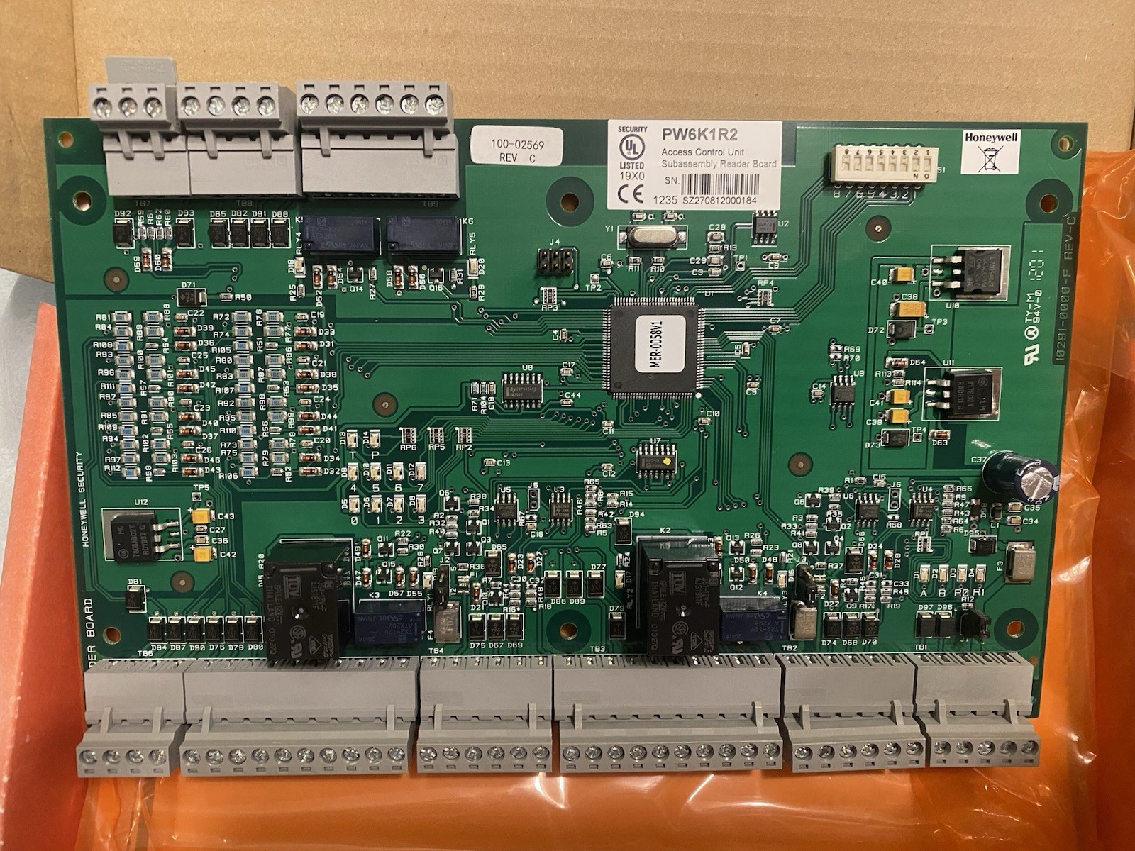 Honeywell PW6K1R2 Dual Reader Board New Expedited 1PC