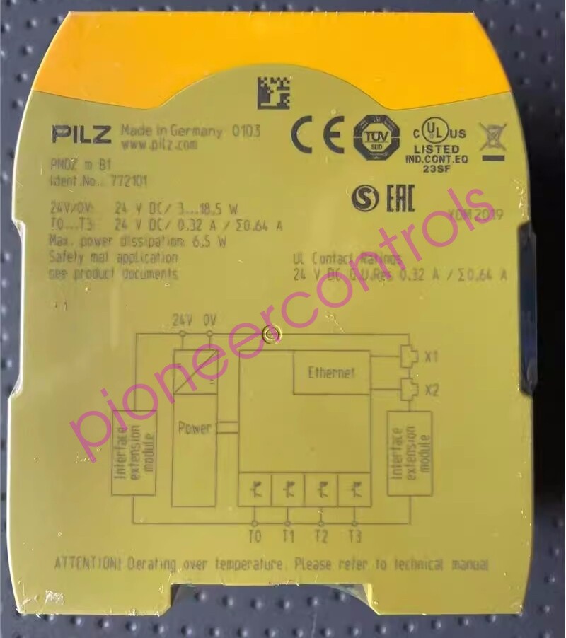 Pilz 772101 Safety Relay Ethernet Module PNOZ m B1