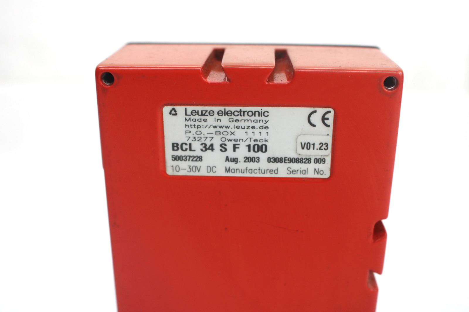 Leuze Electronic BCL 34 SF 100 Bar Code Scanner W/MS 34 105