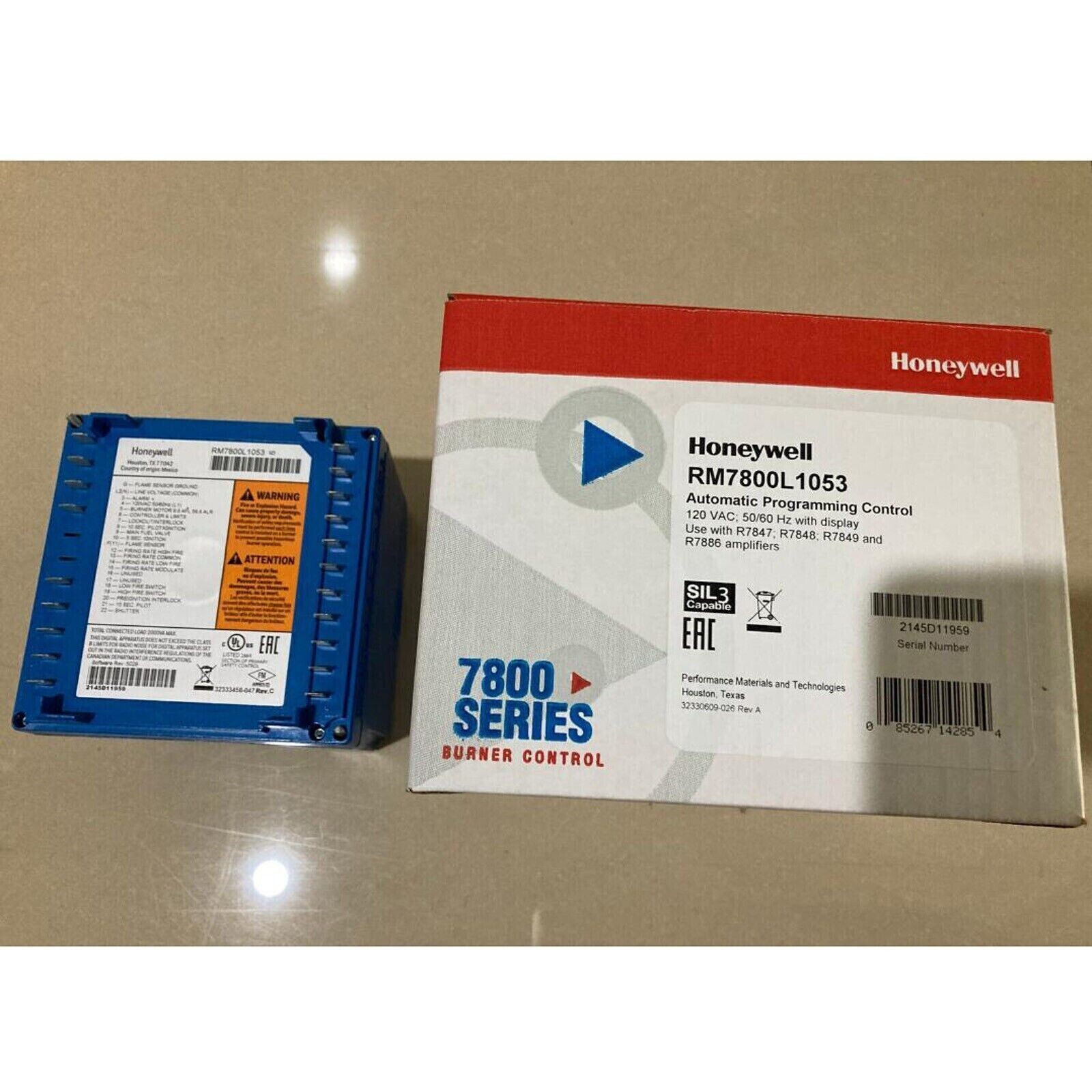 DHL ship NEW Honeywell RM7800L1053 combustion controller RM7800L 1053