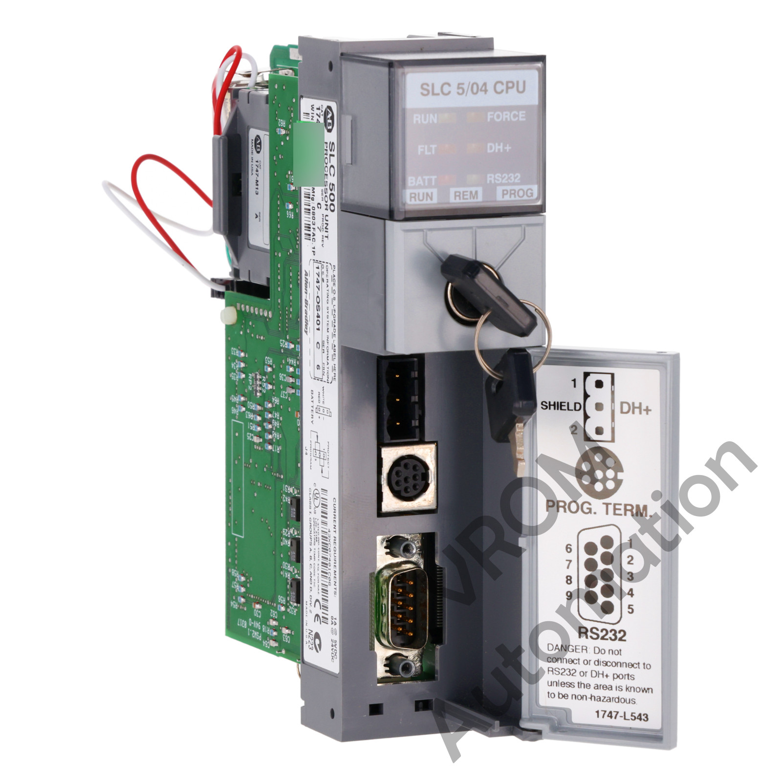 Allen Bradley 1747-L543 /C CPU MODULE SLC 5/04 64K USER MEMORY SLC500