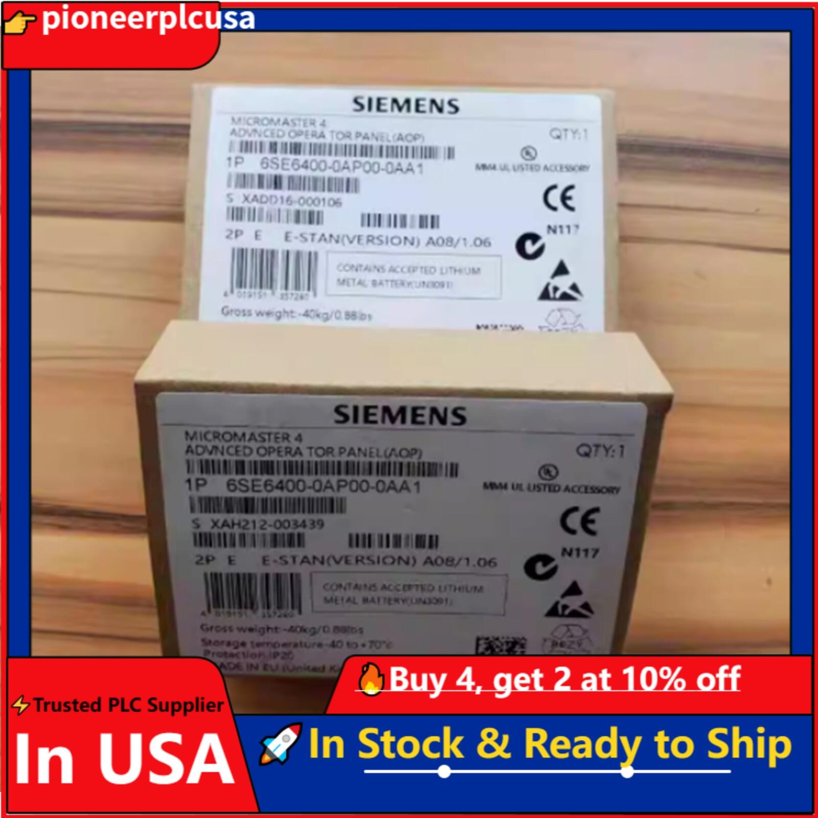 New Siemens 6SE6400-0AP00-0AA1 Advanced Operator Panel 6SE6 400-0AP00-0AA1
