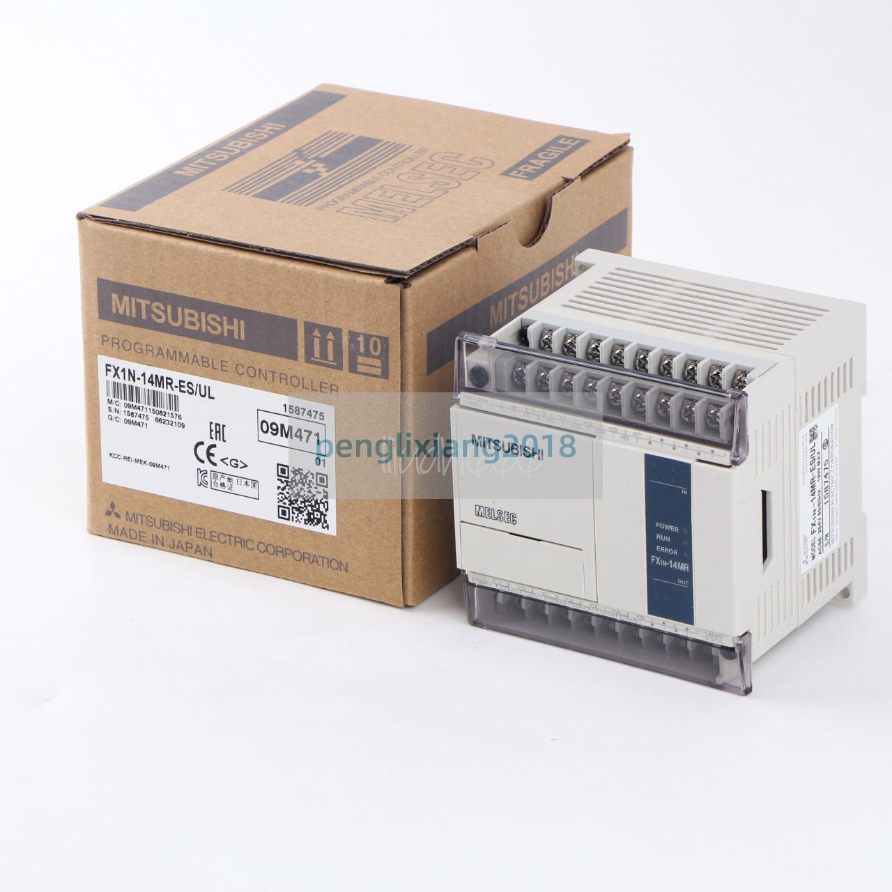 ONE Mitsubishi FX1N-14MR-ES/UL PLC NEW