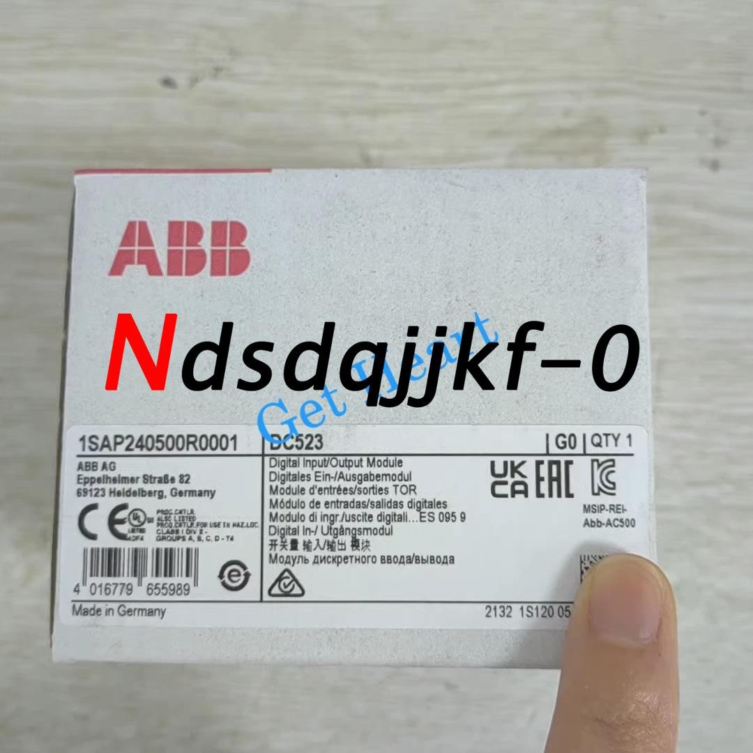 NEW ABB DC523 1SAP240500R0001 switch input/output module FedEx or DHL or UPS