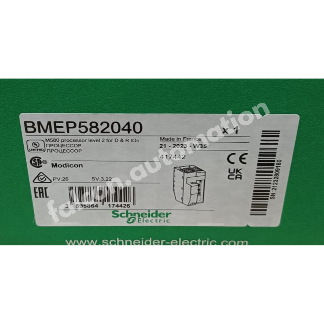 Schneider Electric BMEP582040 Modicon M580 Processor New