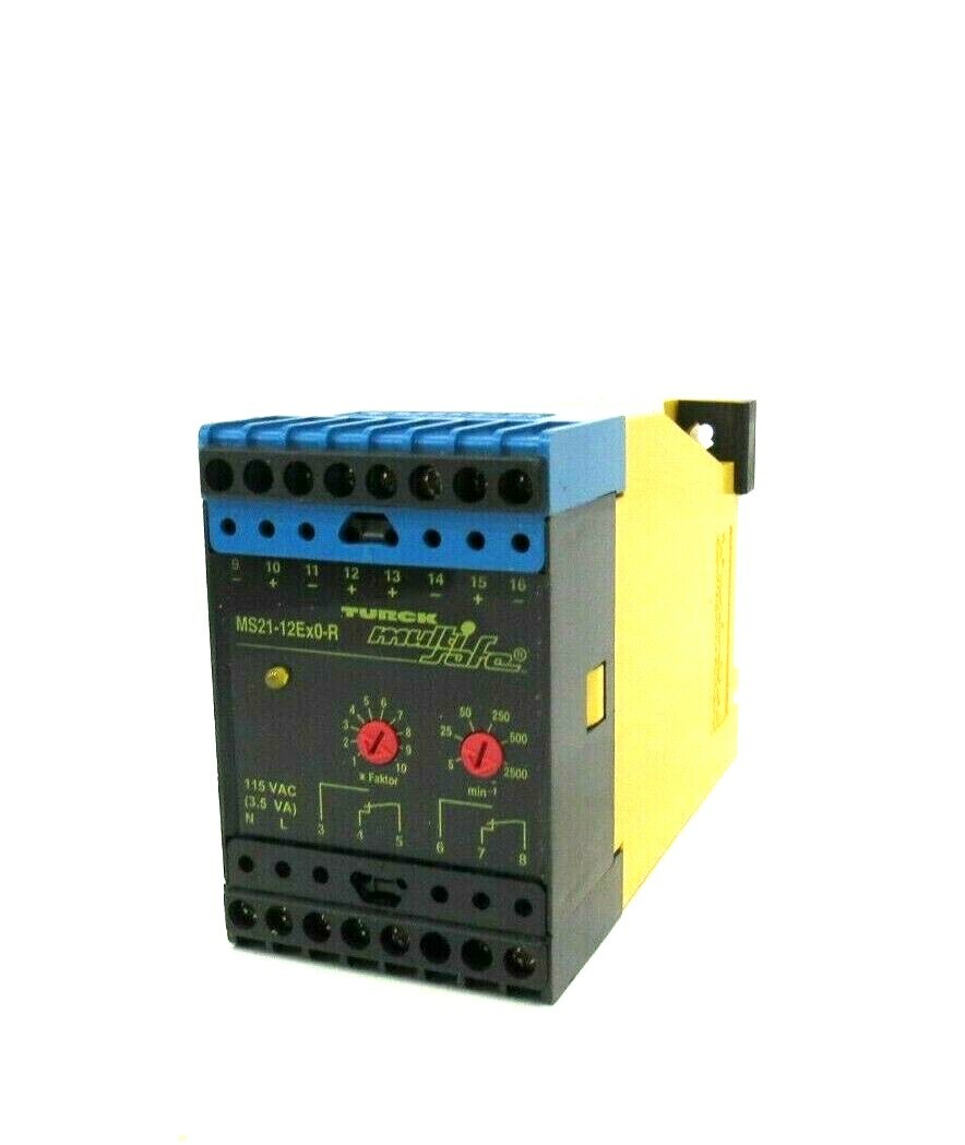 NEW TURCK MS 21-12EX0-R SPEED MONITOR MS2112EX0R