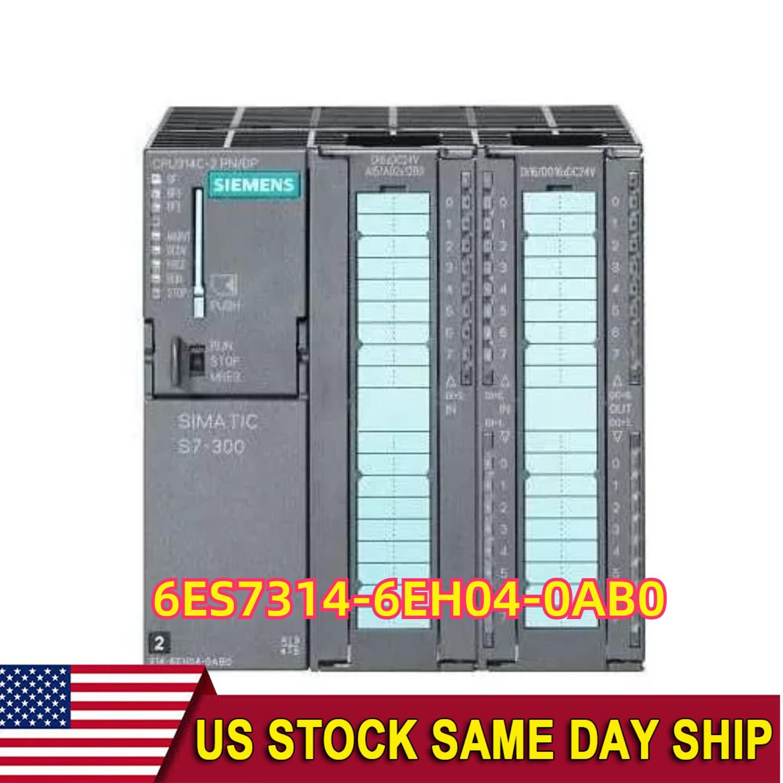 New Siemens 6ES7 314-6EH04-0AB0 6ES7314-6EH04-0AB0 S7-300 CPU 314C-2PN/DP