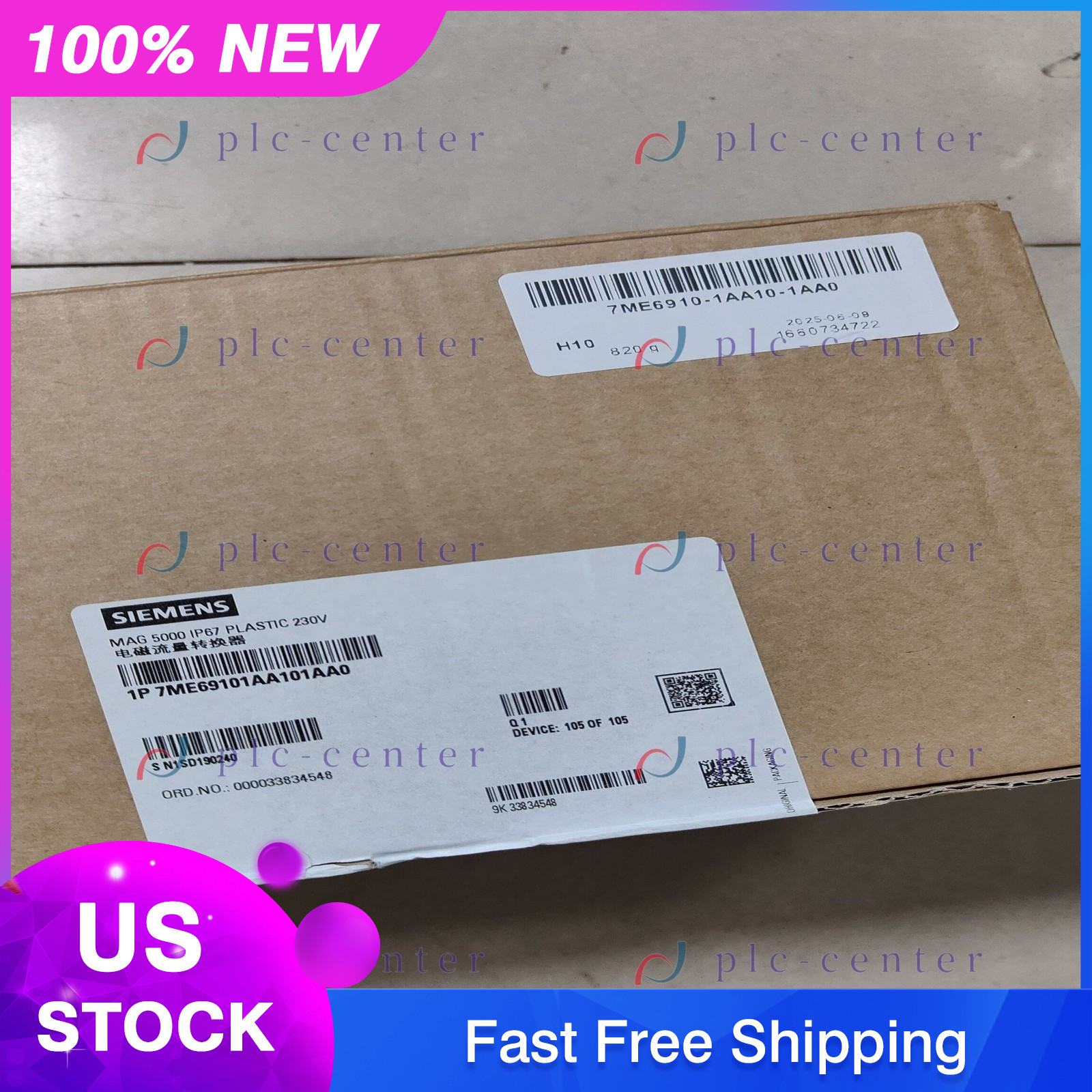 1PC New In Box Siemens 7ME6910-1AA10-1AA0 7ME69101AA101AA0 Free Shipping
