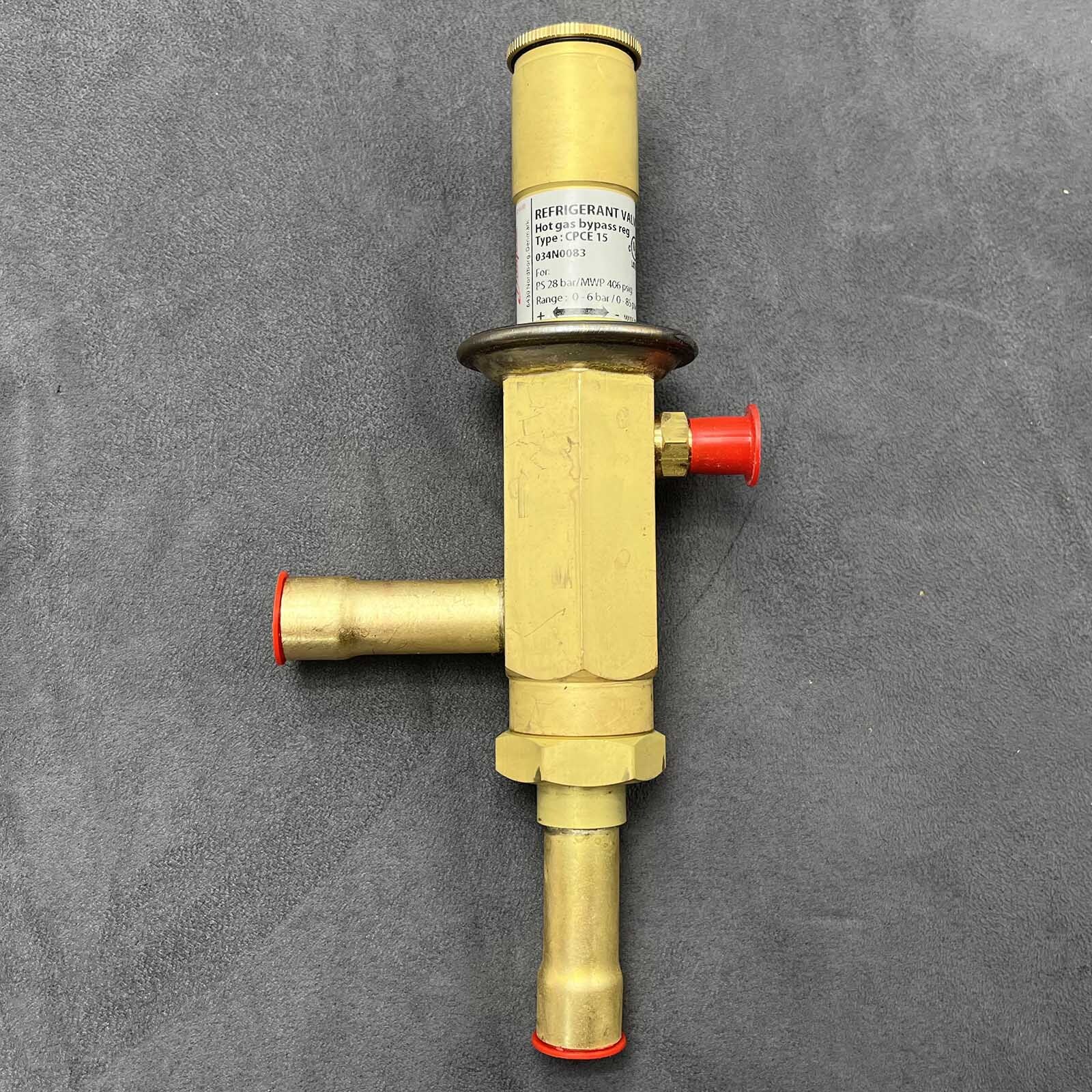 Brand New 034N0083 Hot gas bypass regulator for Danfoss, CPCE 15