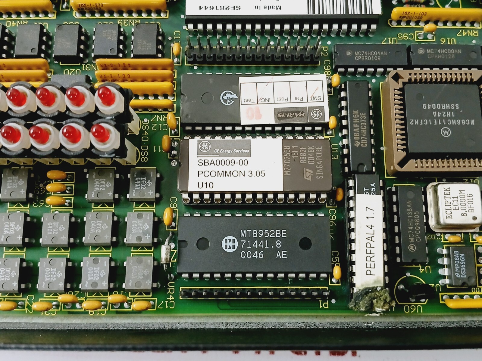 GE Wesdac D20 SHV2 Panel Module, 507-0103-12C-268405