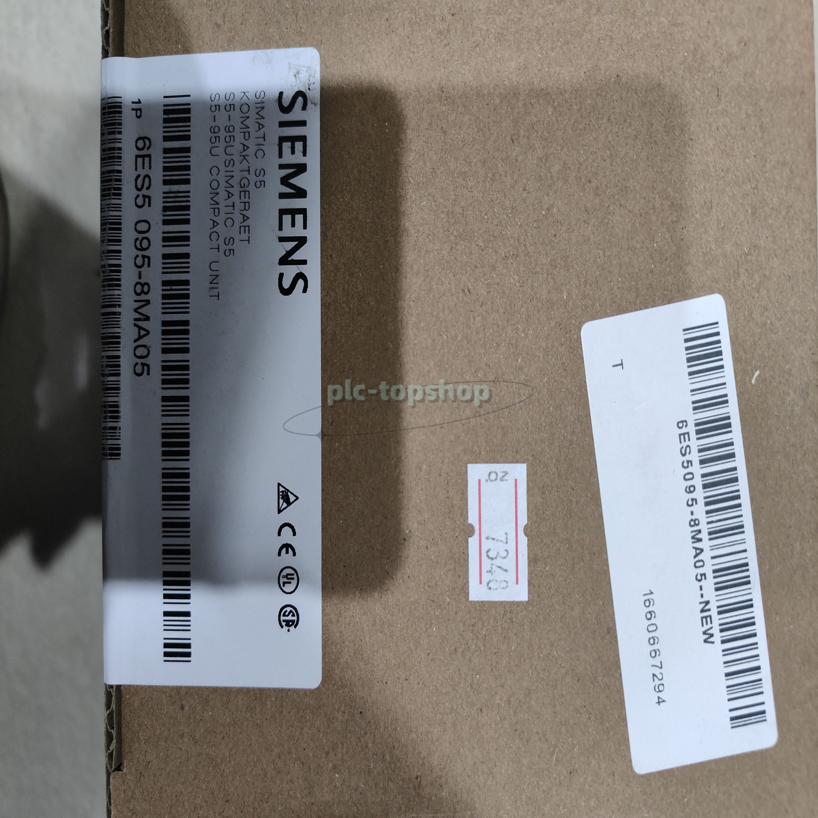 1PC Siemens 6ES5 095-8MA05 6ES5095-8MA05 PROGRAMMABLE CONTROLLER PLC