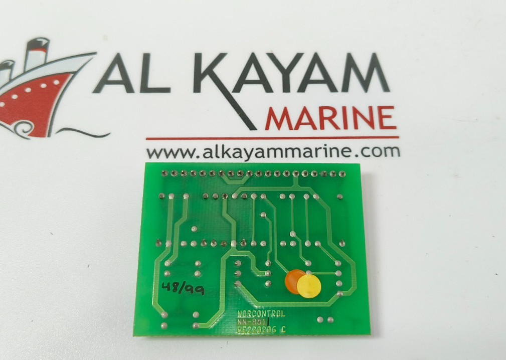 NOR CONTROL NN-801 DIGITAL IN/OUTPUT ADAPTOR PCB CARD HE220206C (FAST SHIP)