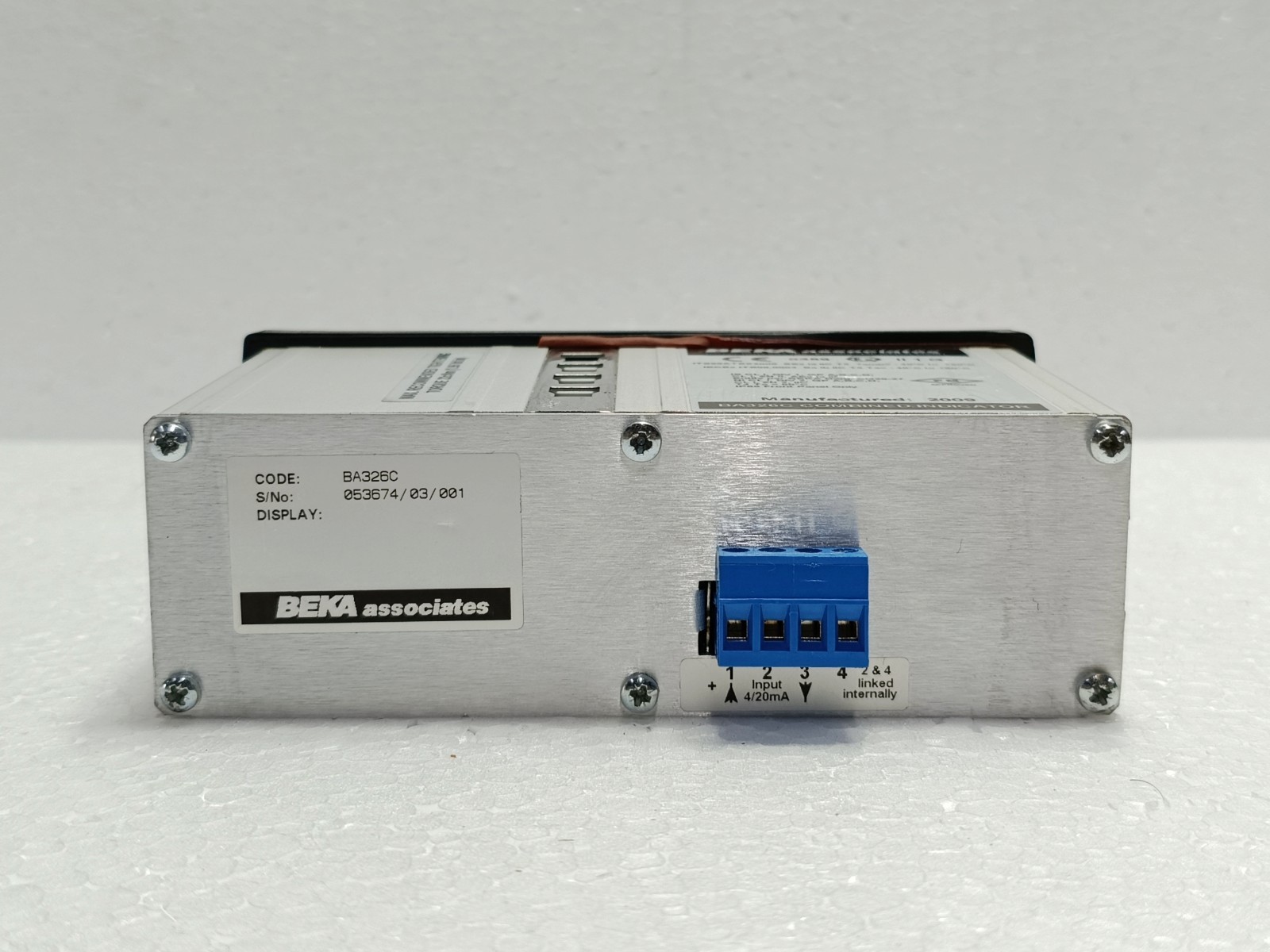 BEKA BA326C Combined Indicator Analogue Digital Mud Pit Level Indicator
