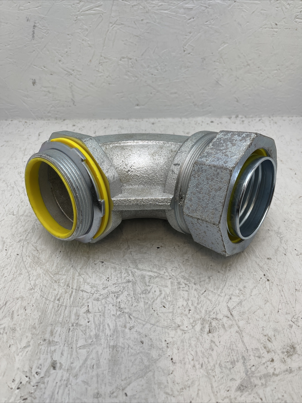 HUBBELL H3009 3” 90D Steel Liquidtite Insulated Connector