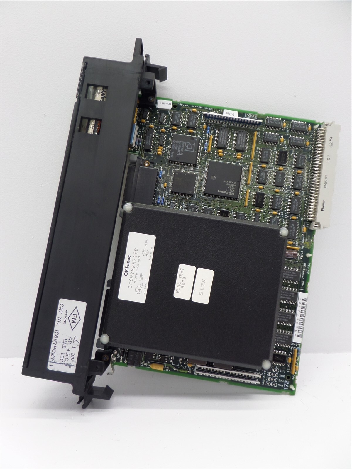 GE Fanuc IC697PCM711P 90-70 Programmable Coprocessor Module w/ IC697MEM719B