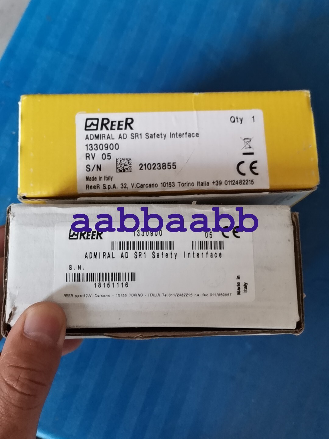 1 PC S NEW REER AD SR1 Safety Relay #GL