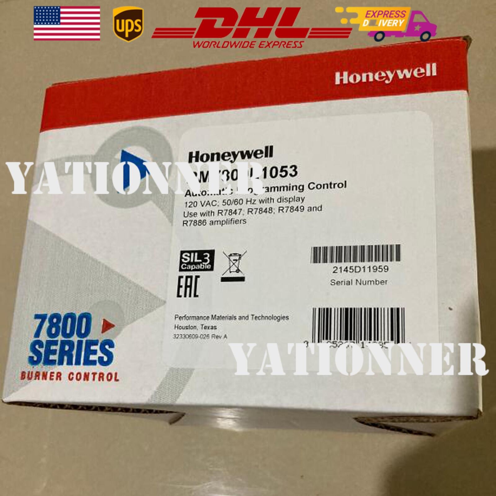 1PC Honeywell RM7800L1053 Controller RM7800L 1053 Fast Shipping
