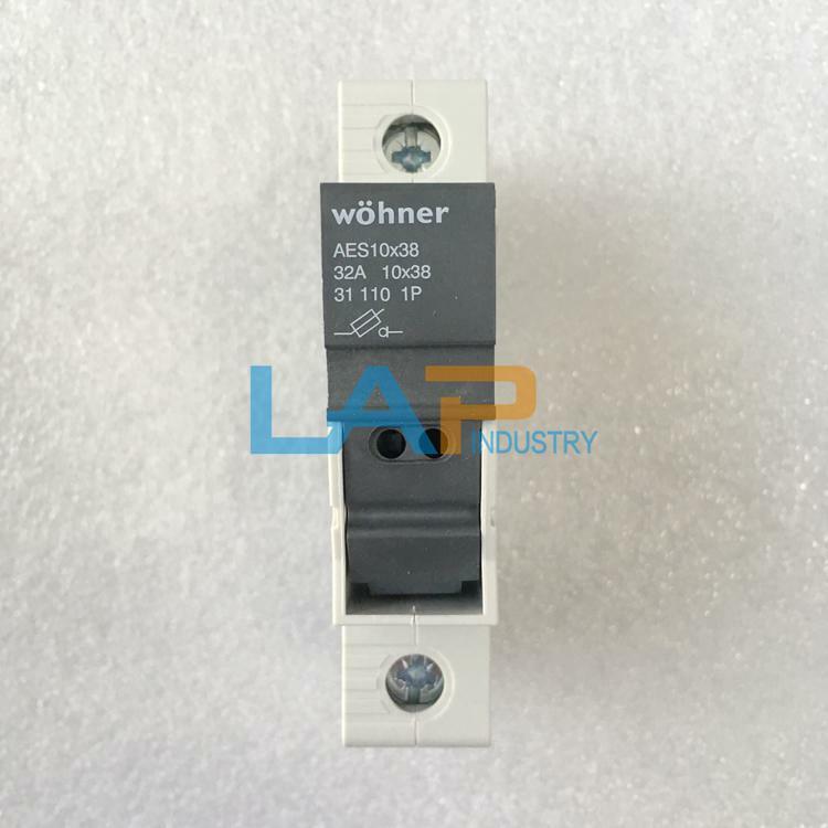 1pc New For Wohner Isolating Switch Fuse Fuse Base 31110 32A 1P 10 * 38