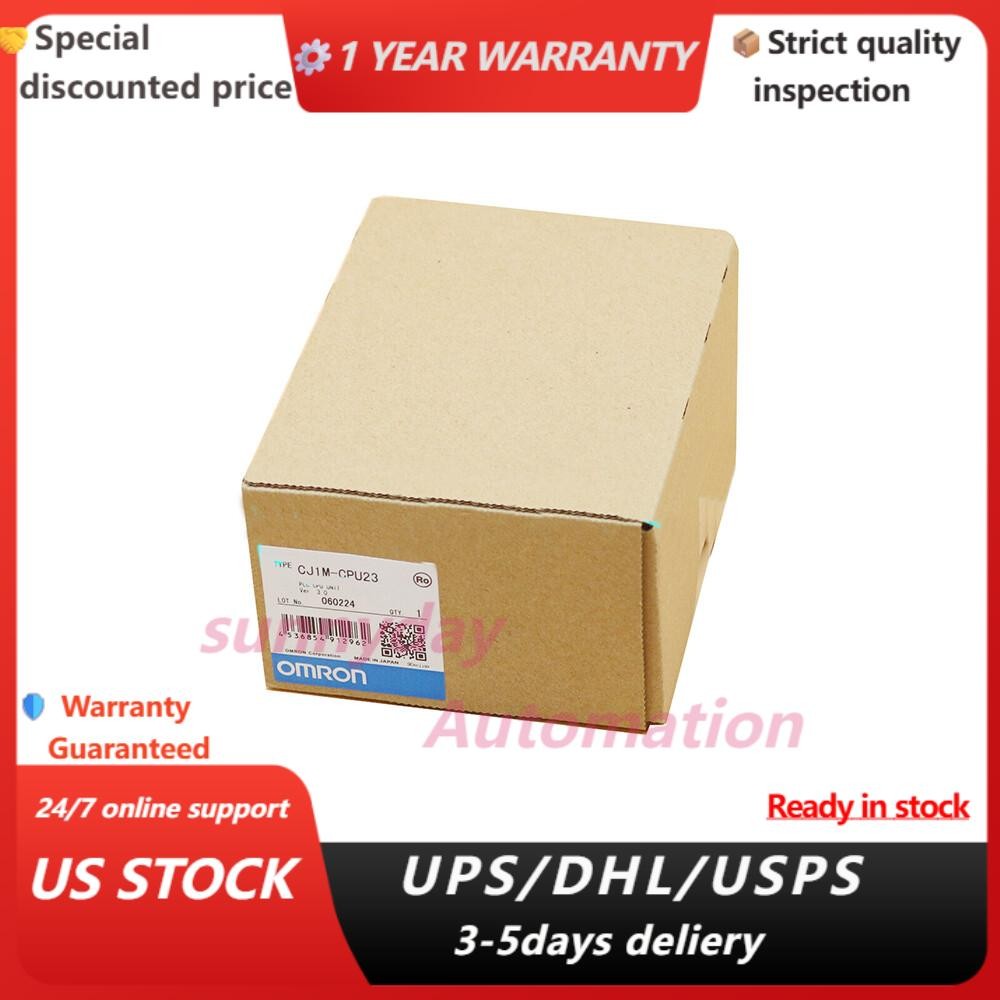 ONE NEW IN BOX Omron CJ1M-CPU23 CPU Unit #S
