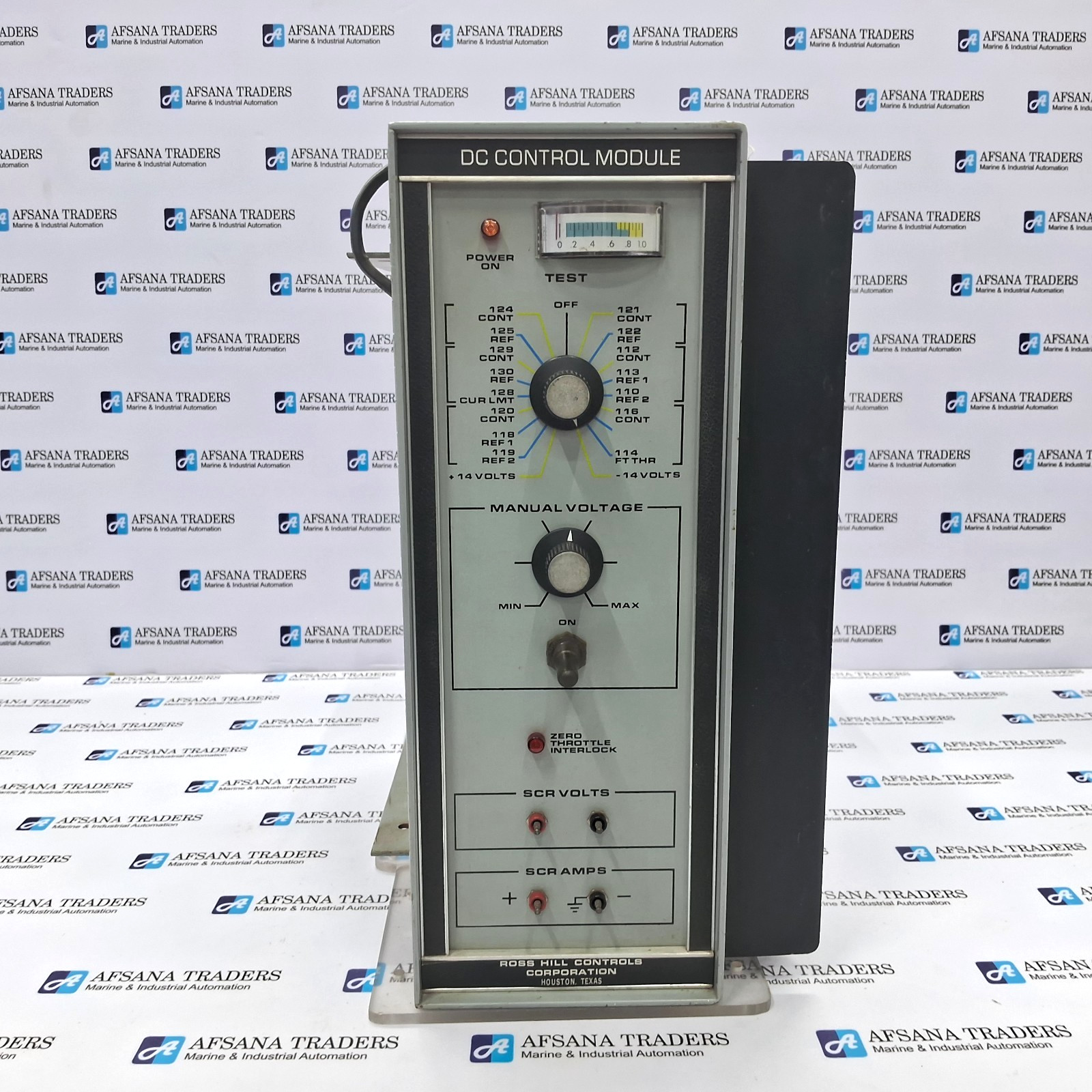 ROSS HILL CONTROLS 6060D141 DC CONTROL MODULE 303A421 0522-2500 REV X