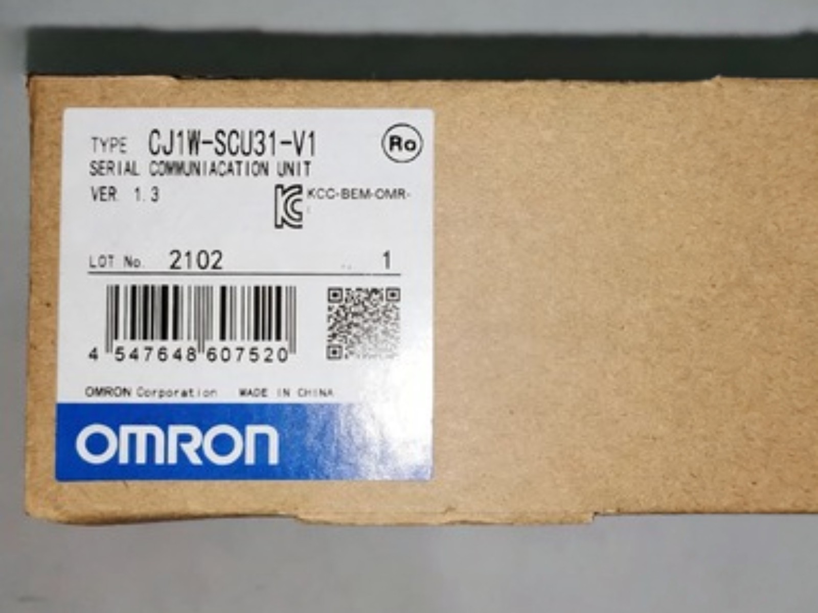 CJ1W-SCU31-V1 1PCS Brand New Omron CJ1W-SCU31-V1 Communication Unit Fast ship