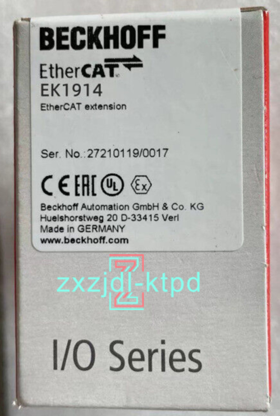 EK1914 BECKHOFF PLC module NEW IN BOX DHL shipping