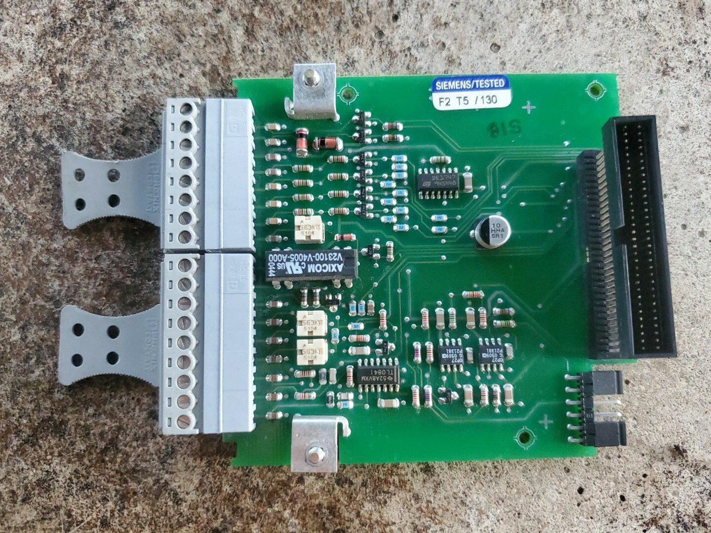 ONE USED SIEMENS Inverter EBV terminal board A5E00096795