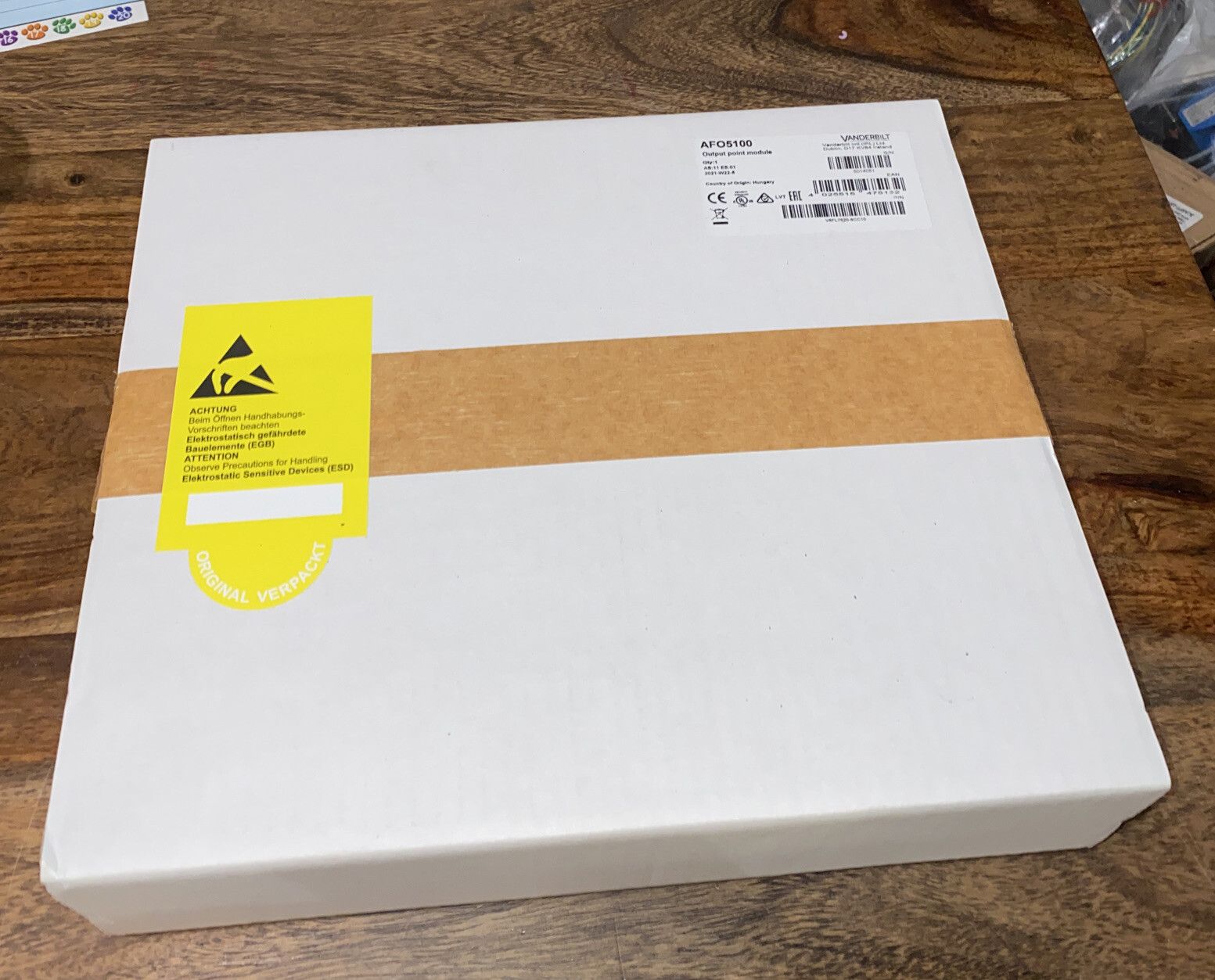 VANDERBILT AFO5100 Integrated Output Point Module, New, Sealed Box, IB1