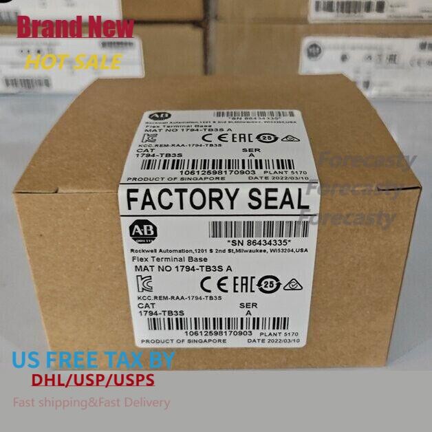 AB 1794-TB3S FLEX I/O Terminal Base Unit New in Sealed Box 1794TB3S US Free Tax