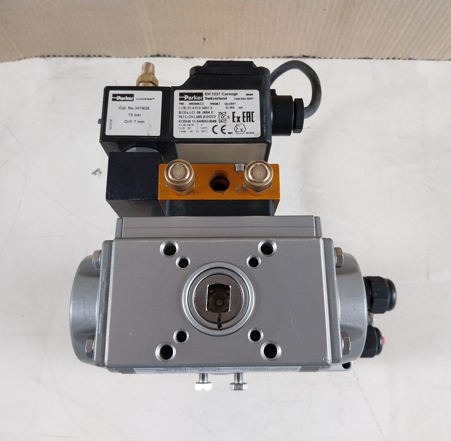 AIR TORQUE DR00030U AL PNEUMATIC ACTUATOR