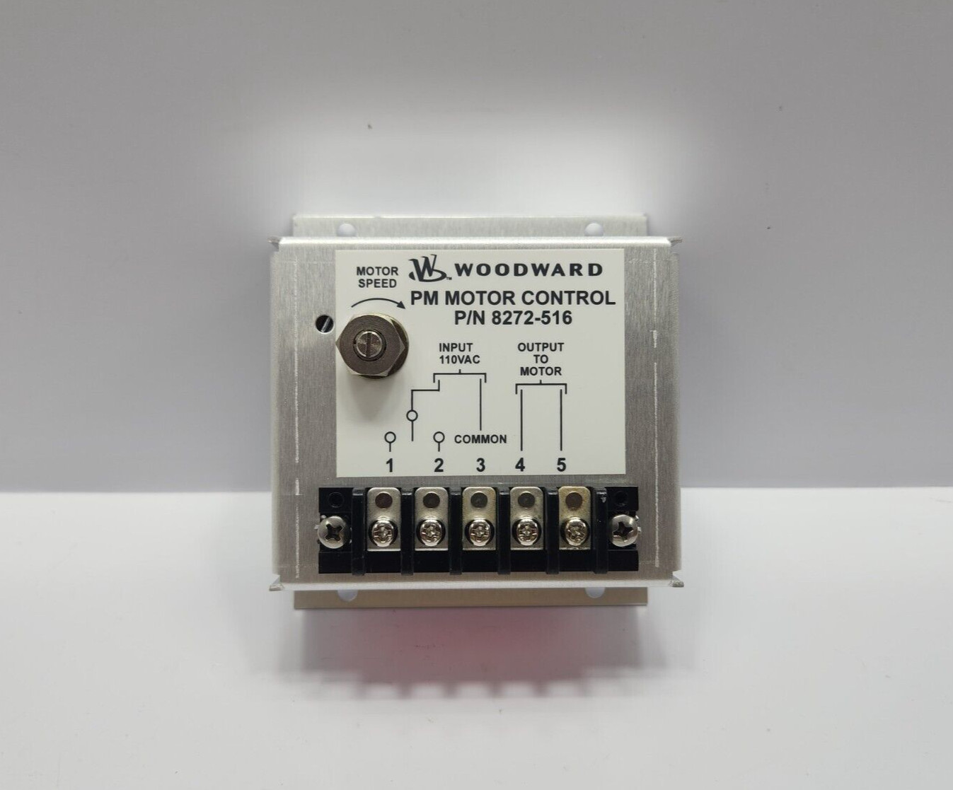 WOODWARD 8272-516 PM MOTOR CONTROL REV J