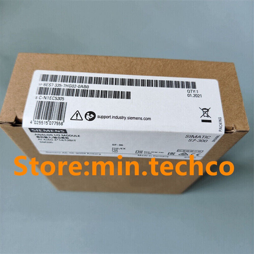 Siemens 6ES7335-7HG02-0AB0 /6ES7 335-7HG02-0AB0 Analog I/O Module New In Box