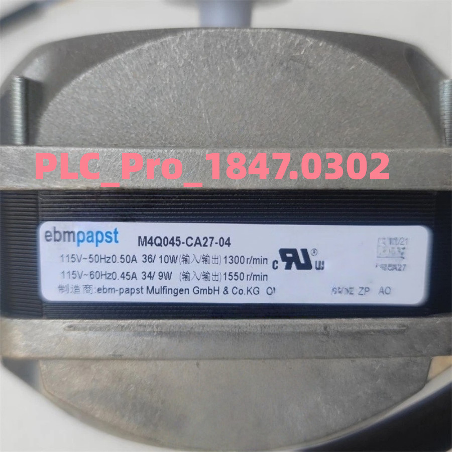 1PCS Brand New Ebmpapst M4Q045-CA27-04 AC115V 9W Fan Motor Fast delivery