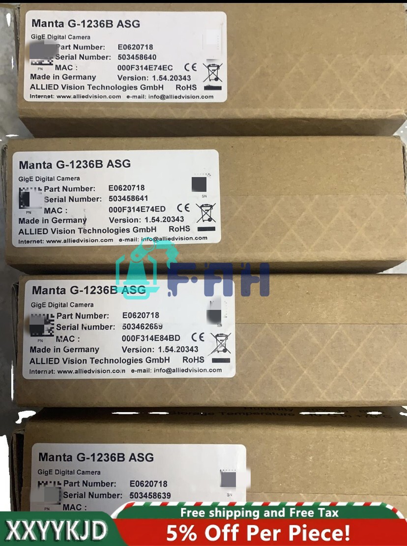 1pc Manta G-1236B ASG new industrial camera