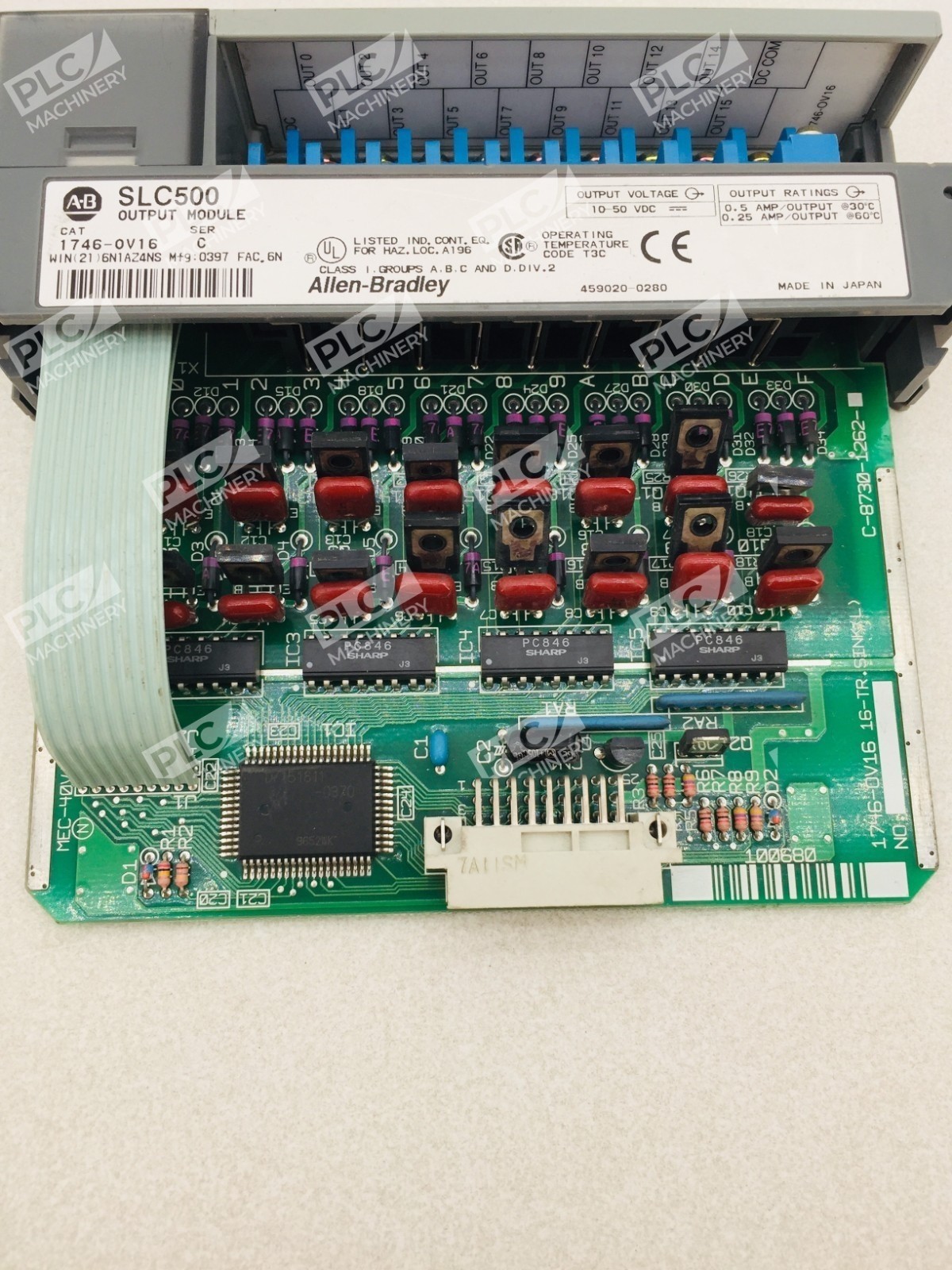 Allen Bradley 1746-OV16 Series C SLC500 Output Module