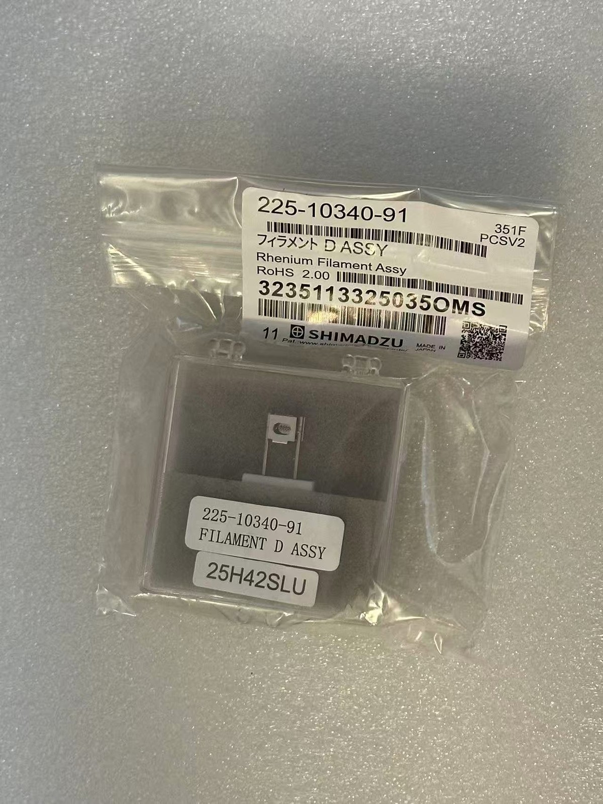 1PCS Brand New for SHIMADZU 225-10340-91 Filament 2251034091