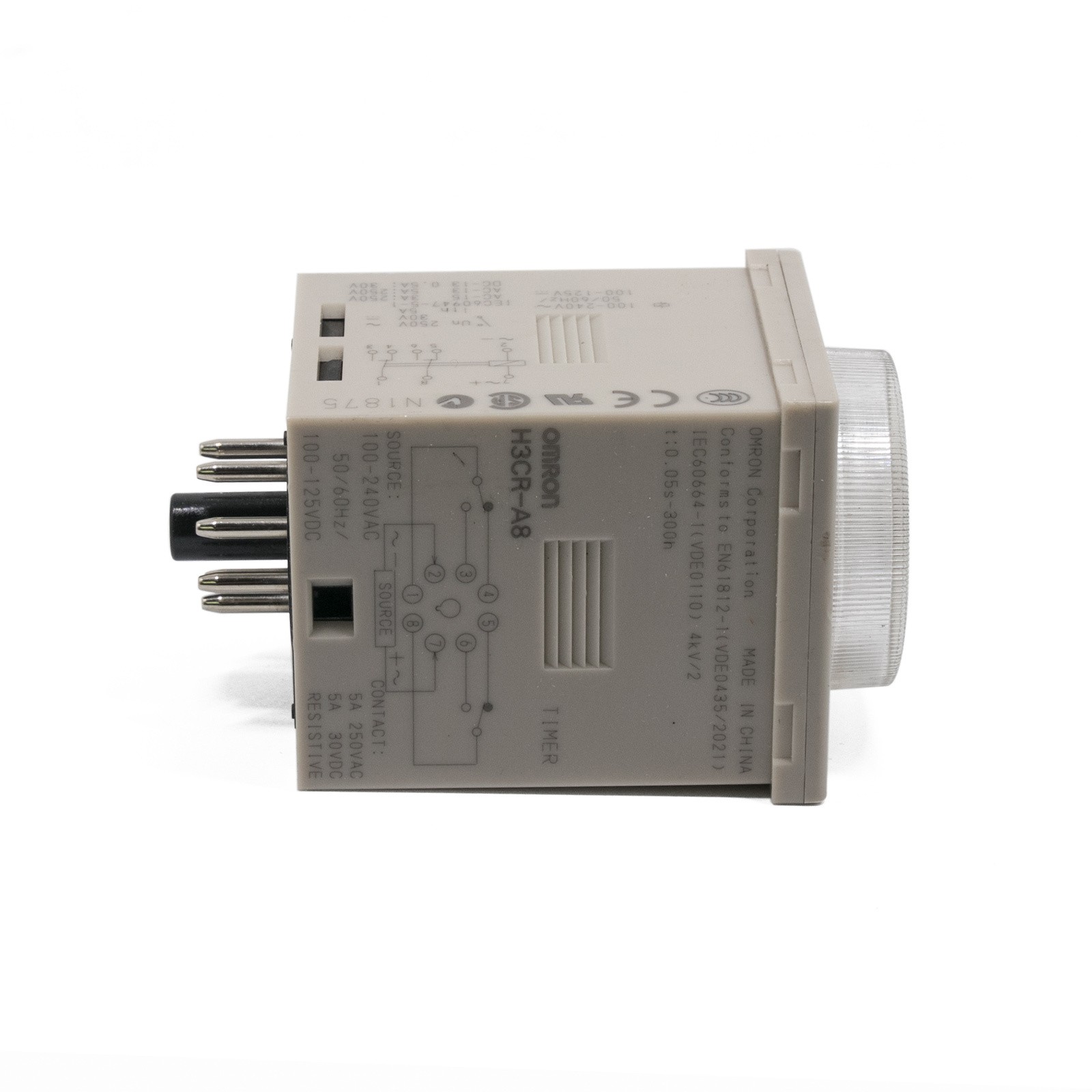 Omron H3CR-A8 Timer Module H3CRA8 New In Box Free Shipping
