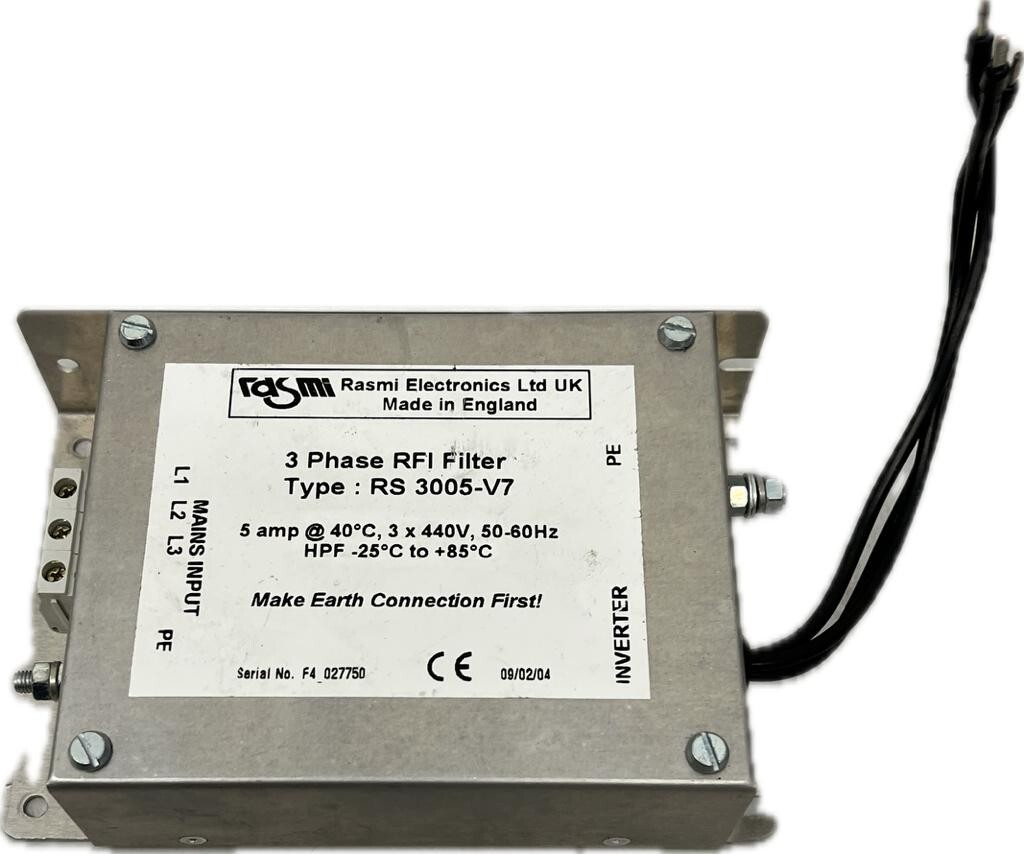 Rasmi 3 Phase RFI Filter, RS 3005-V7, RS3005-V7