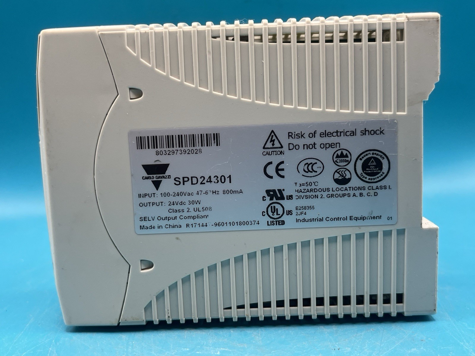 Carlo Gavazzi SPD24301 100-240Vac 47-63Hz AC/DC Converter Used