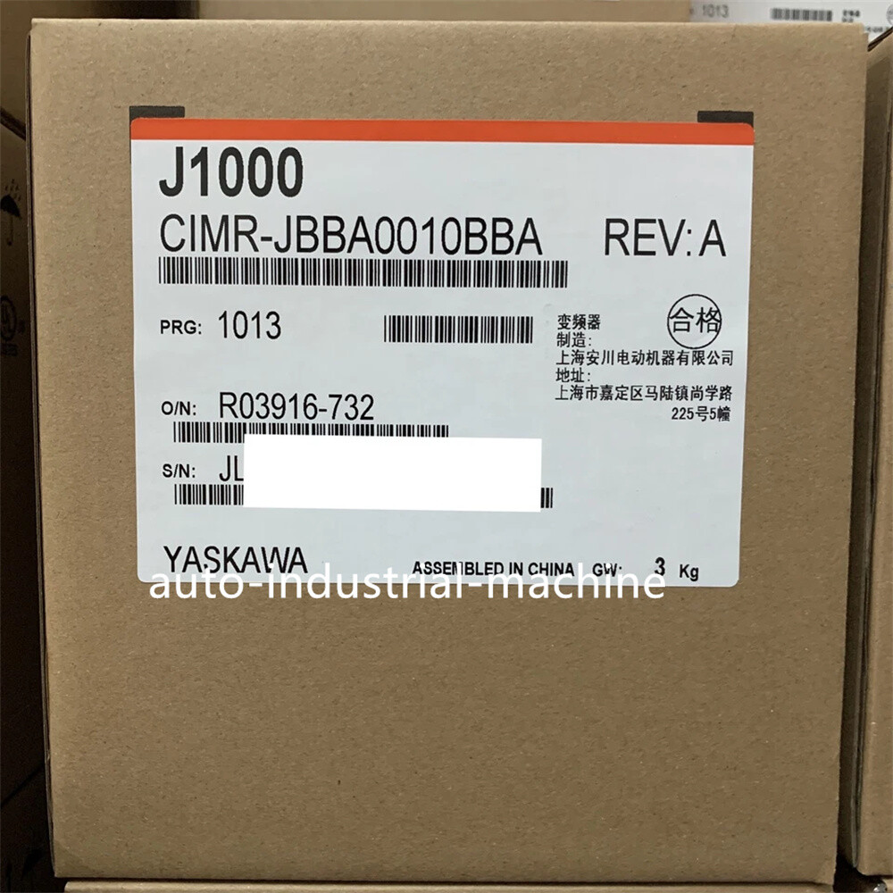 1pcs New Yaskawa CIMR-JBBA0010BBA Inverter In Box Expedited Ship