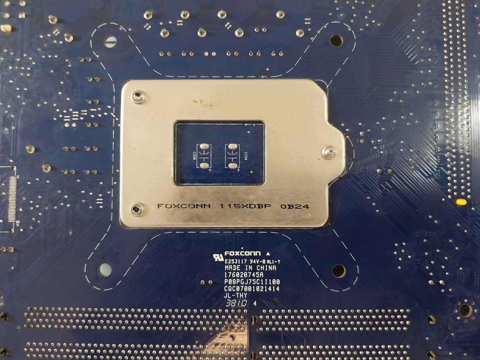 Foxconn H55MXV Motherboard With Ram I/O Shield 94V-0