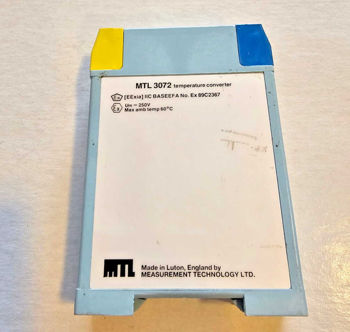 MTL 3072 Temperature Converter Measurement Technology Ltd.